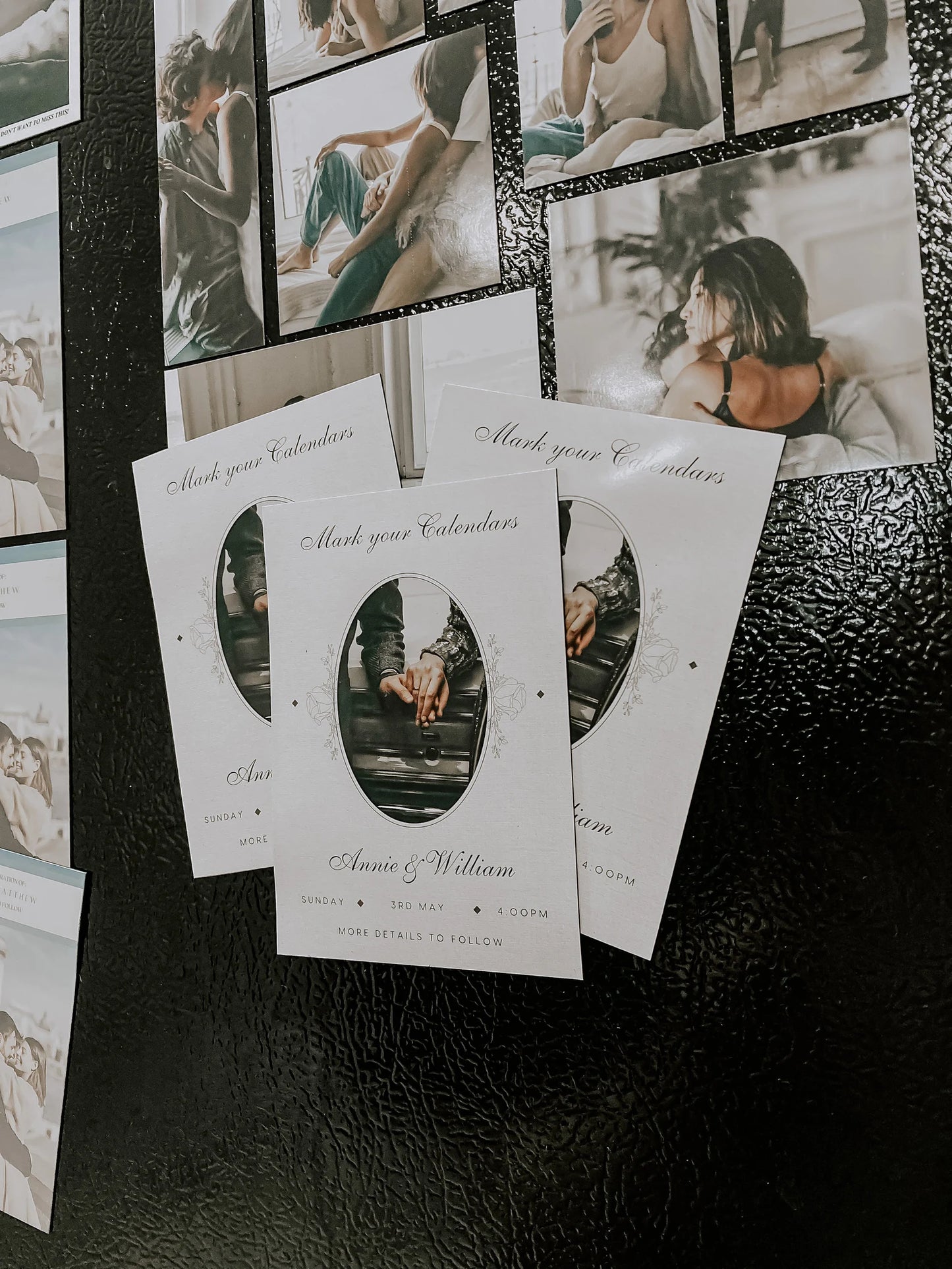 Elegance Through the Ages | SAVE THE DATE | Set of 10