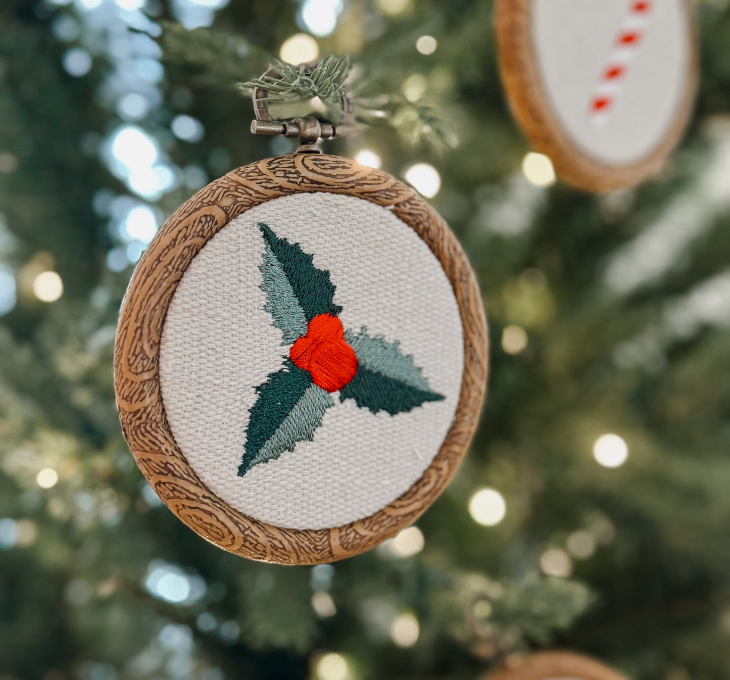 “Vintage Christmas” Embroidered Ornament Set - LIMITED STOCK!!