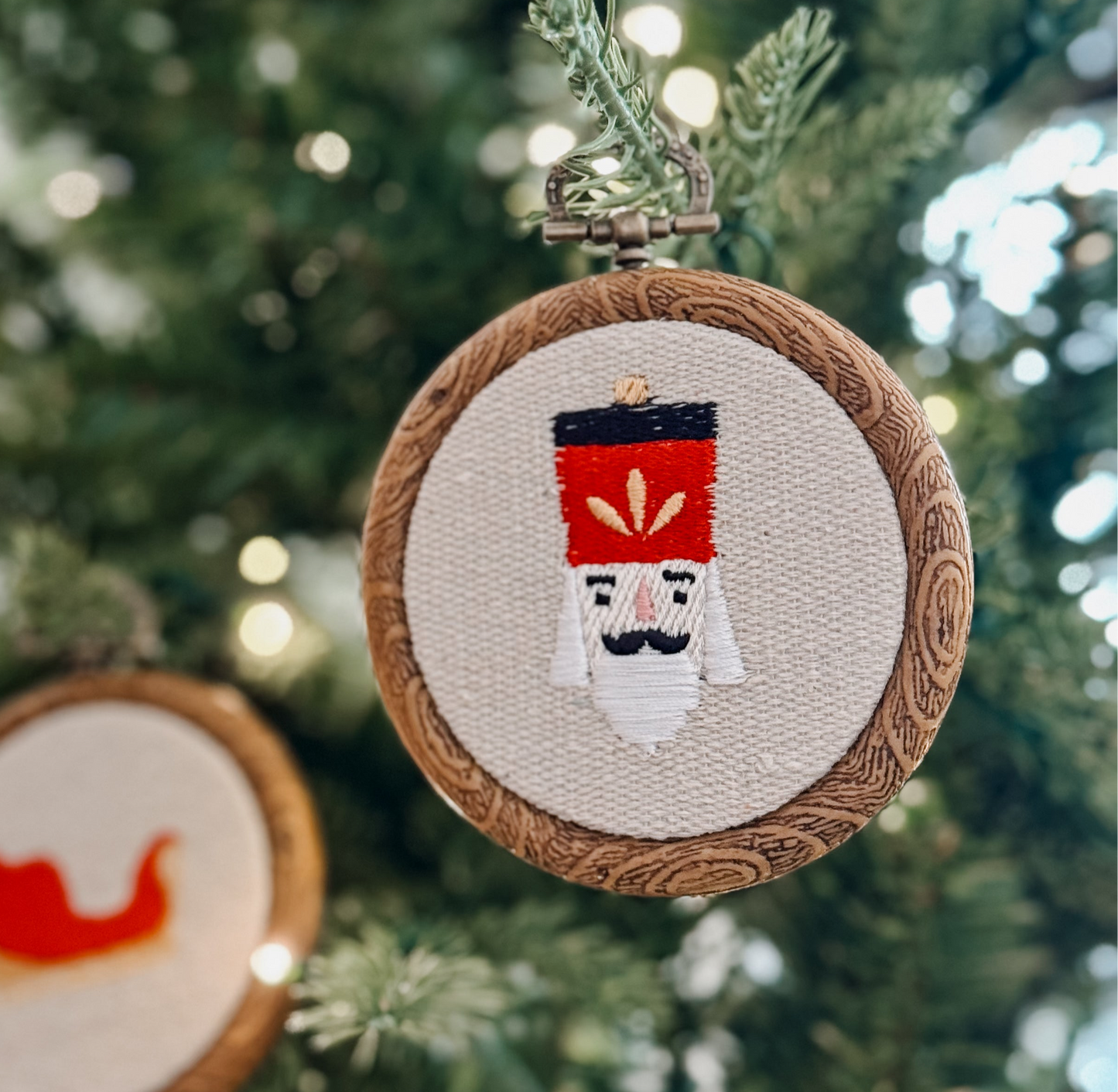 “Vintage Christmas” Embroidered Ornament Set - LIMITED STOCK!!